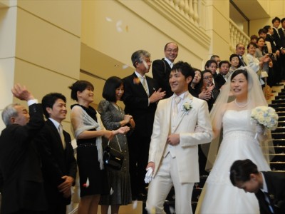 Mr.Sugai　Congratulations on your marriage!