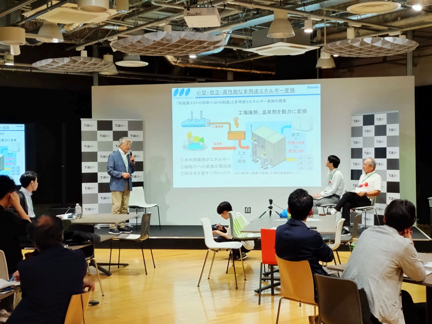 東京インデペンデンツに（株）馬渕工業所　代表取締役　小野寿光　登壇！